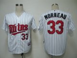 MLB Jerseys Minnesota Twins 33 Morneau White