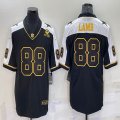 Nike Dallas Cowboys #88 CeeDee Lamb black white Color Rush Limited Jersey-BD