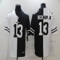 Cleveland Browns #13 Odell Beckham Jr white black Split Nike Color Rush Limited Jersey-BD