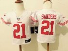 nike San Francisco 49ers #21 Sanders white nfl children jerseys