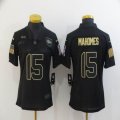 Women Nike Kansas City Chiefs #15 Patrick Mahomes black Salute To Service Limited Jersey-BD