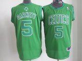 Boston Celtics #5 Kevin Garnett Green NBA Christmas Jerseys