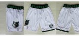 Minnesota Timberwolves white nba shorts