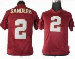 NCAA sanders 2# red jerseys