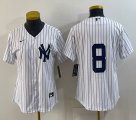 Youth Nike New York Yankees #8 majestic baseball Jersey-BD