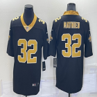 Nike New Orleans Saints #32 Tyrann Mathieu black Color Rush Limited Jersey