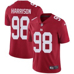 New York Giants #98 Harrison Nike red Color Rush Limited Jersey