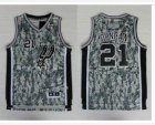 Adidas San Antonio Spurs DUNCAN 21# camo NBA Jerseys