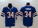 Nike Buffalo Bills #34 Thurman Thomas blue Color Rush Limited Jersey