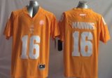 Youth New Tennesse Volunteers #16 Peyton Manning orange Adidas Event Stitched NCAA Jersey