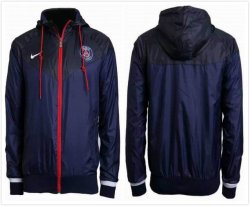 2015 Paris St Germain Training All Weather Jacket - Paris dark blue