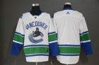 Adidas Vancouver Canucks blank white hockey jersey-WL