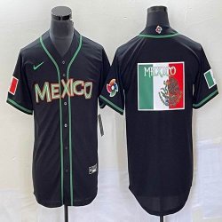 2023 World Cup Mexico blank black new majestic MLB baseball Jerseys-BD 45