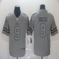 New Orleans Saints Drew Brees #9 Hemp grey Nike Color Rush Limited Jersey