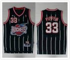 Houston Rockets #33 Scottie Pippen dark blue nba Jerseys