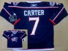 Columbus Blue Jackets 7 CARTER dark blue Jerseys