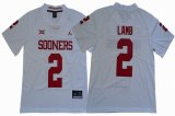 Oklahoma Sooners #2 CeeDee Lamb white College Football Limited Jersey