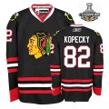 Chicago Blackhawks #82 Tomas Kopecky Black nhl Jersey