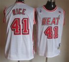 Miami Heat #41 Glen Rice White NBA Jerseys