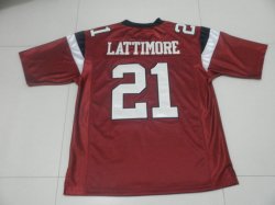 NCAA LATTIMORE 21 red jerseys