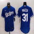 New Los Angeles Dodgers #31 Mike Piazza black Flexbase Authentic Collection Jersey