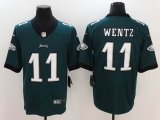 Philadelphia Eagles #11 Carson Wentz green Color Rush Limited Jersey