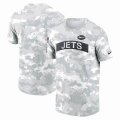 New York Jets Nike Arctic Camo 2024 Salute To Service Performance T-Shirt