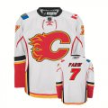 NHL Calgary Flames #7 Bertuzzi White Jersey