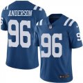 Men Indianapolis Colts #96 Anderson Nike blue Color Rush Limited Jersey