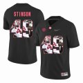 Custom Alabama Crimson Tide #49 Ed Stinson black fashion college football jersey