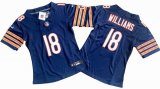 Women's Chicago Bears 18# Caleb Williams Nike Vapor F.U.S.E. Limited Jersey