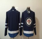 Adidas Winnipeg Jets blank blue hockey jersey