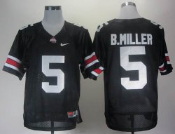 Nike Ohio State Buckeyes Braxton Miller 5 Black College Football Jersey