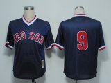 MLB Jerseys Boston Red Sox 9 Ted Williams BLUE M&N 1990