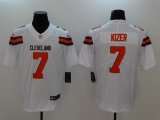 Nike Cleveland Browns #7 Kizer white Color Rush Limited Jerseys