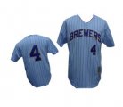 Milwankee Brewers Paul Molitor 4# grey jersey