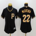 Women Nike Pittsburgh Pirates #22 Andrew McCutchen black MLB baseball Jerseys