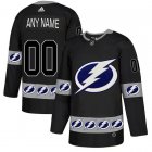 Custom Adidas Tampa Bay Lightning black fashion ice hockey Jersey