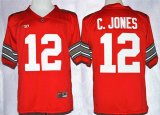 2015 Ohio State Buckeyes C.Jones #12 Nike College Football Playoff Special Event Jersey - Red