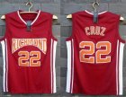 Timo Cruz #22 Coach Carter Movie Basketball Jersey Richmond Oilers Stitched Red