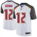 Custom Nike Tampa Bay Buccaneers #12 Chris Godwin white Color Rush Limited jersey