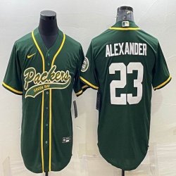 Nike Green Bay Packers #23 Jaire Alexander green baseball jerseys Joint name-BD