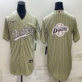 Los Angeles Dodgers blank beige new majestic MLB baseball Jerseys-BD 01