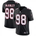 Nike Atlanta Falcons #98 McKinley black color Rush Limited Jersey