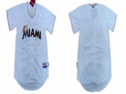 Florida Marlins Blank White MLB Jerseys