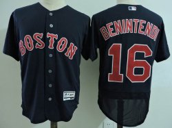 Boston Red Sox #16 Benintendi blue Flexbase Authentic Collection Jersey