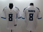 Tennessee Titans #8 Marcus Mariota Nike white Color Rush Limited Jersey