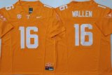 Nike Texas Longhorns #16 Wallen orange College NCAA Jersey -PNS