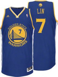 Golden State Warriors #7 Jeremy Lin New Revolution 30 Swingman Jersey