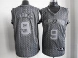 Adidas San Antonio Spurs PARKER 9# Grey snow clors NBA Jerseys